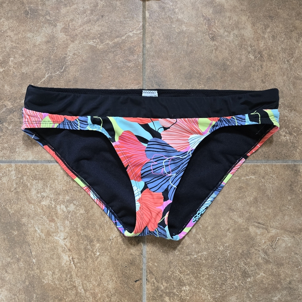 Multicolored Design Avia Bikini Bottoms